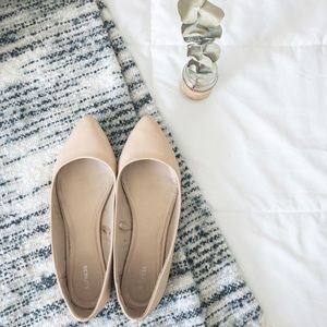 Express Cream Flats
